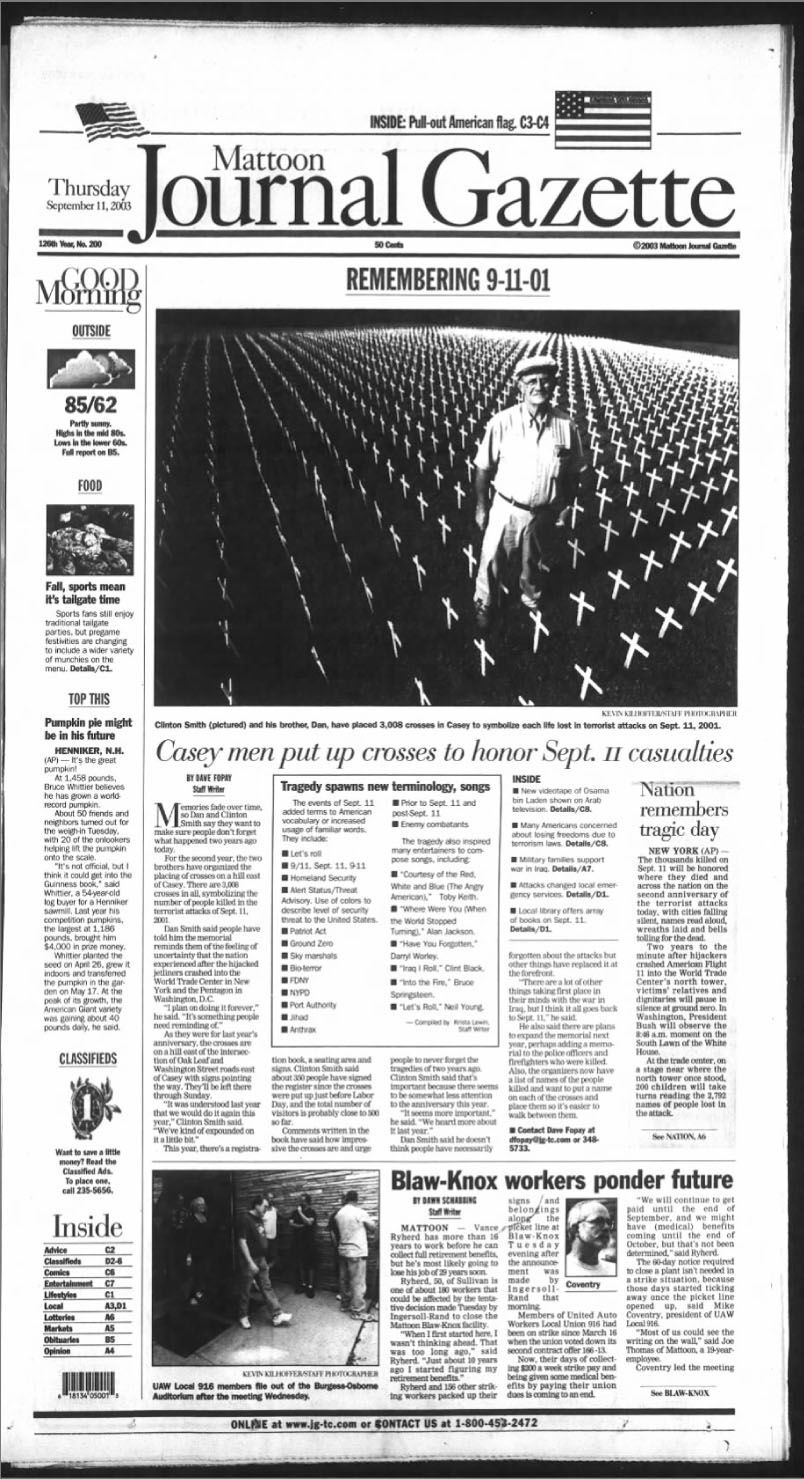 Remembering 9-11-01